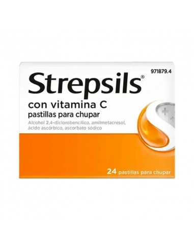 Strepsils Vitamina C 24 Unidades