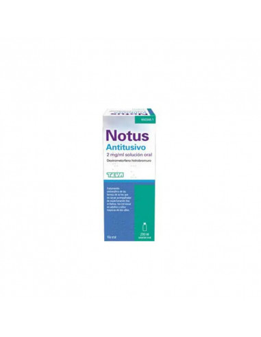 Teva Notus Antitusivo 2 Mg/ ml Solucion Oral 200 ml