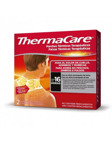 Thermacare Cuello, Hombro Y Muñeca Parche Térmico, 2 uds