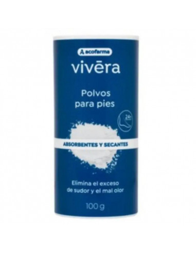 Vivera Polvos Para Pies, 100 g