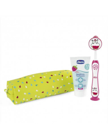 Chicco Set Dental 36M+ Drops Hippo