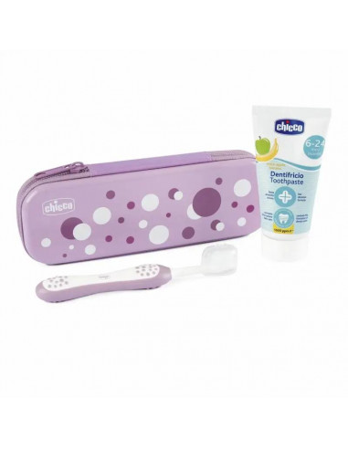 Chicco Set Dentalt 6M+ Pink Pois