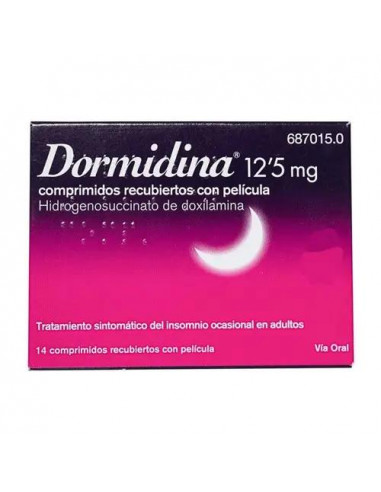 Dormidina 12,5 mg, 14 Comprimidos