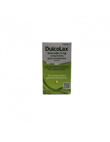 Dulcolax Bisacodilo 5 mg 30 Comprimidos Gastrorresistentes