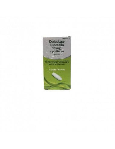 Dulcolax Bisacodilo 6 Supositorios