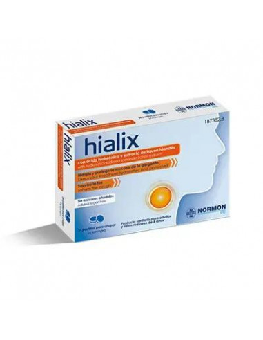 Hialix 24 Pastillas Para Chupar