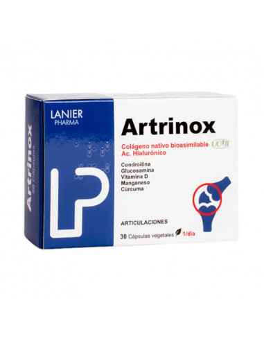 Lanier Pharma Artrinox Complemento Alimenticio, 30 cápsulas vegetales