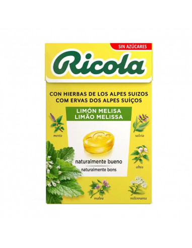 Ricola Caramelos Sin Azucar Limon 50 G