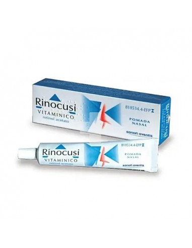 Rinocusi Vitamínico 12500 ui/g Pomada Nasal 10 gr