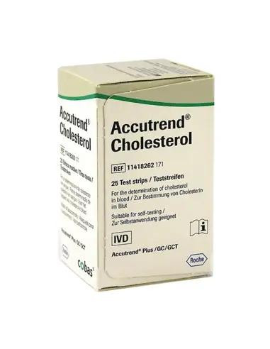 ACCUTREND COLESTEROL 25 TIRAS