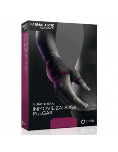 Farmalastic Advance Muñequera Inmovilizadora Pulgar, Talla 2