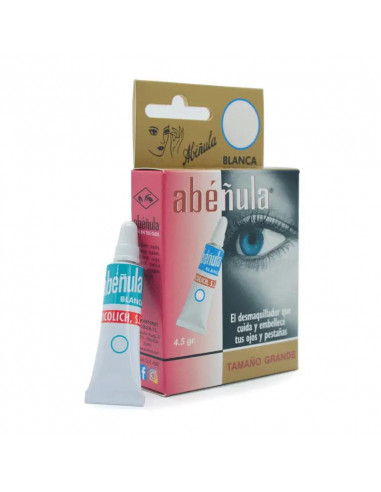 Abéñula Maquillaje Para Ojos Grande Color Blanco, 4,5 gr