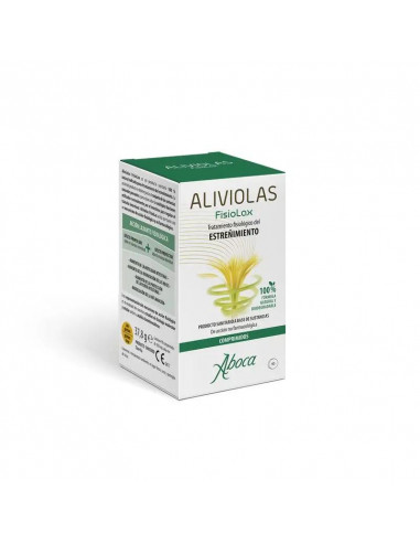 Aboca Aliviolas Fisiolax Estreñimiento, Regula Transito Intestinal, Acción Fisiológica, 90 comprimidos