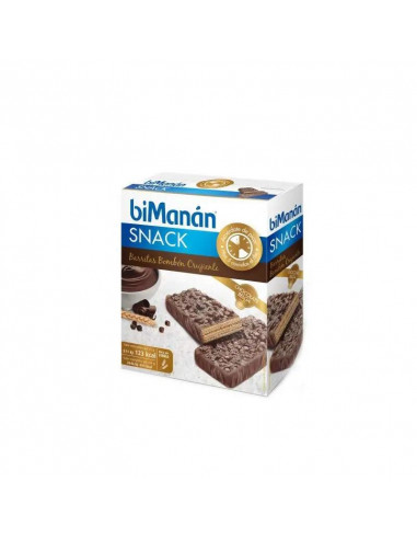 biManán Snack Bombon Crujiente 4 Barritas x 25 gr