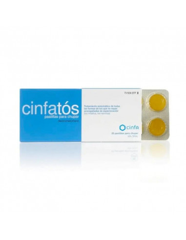 Cinfatos 10 mg Pastillas Para Chupar 20 unidades