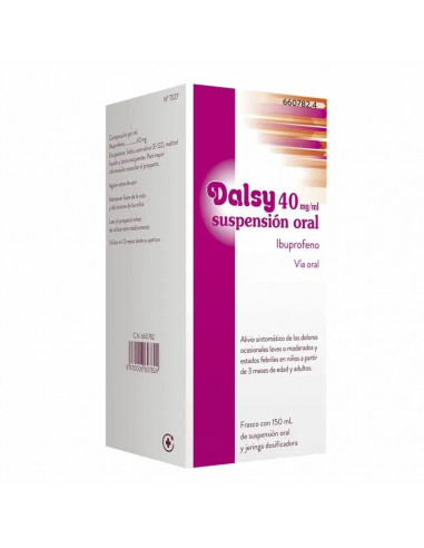 Dalsy 40 mg/ ml Suspensión Oral 150 ml