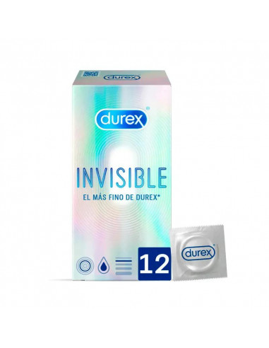 Durex Invisible Extra Sensitivos 12 Preservativos