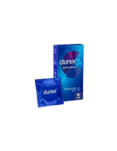 Durex Preservativos Natural Plus 6 unidades