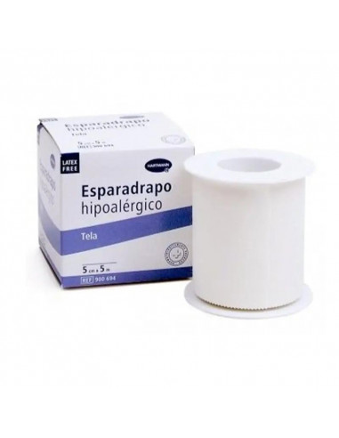 Esparadrapo Hipoalergico Omniplast Blanco 5 M x 5Cm