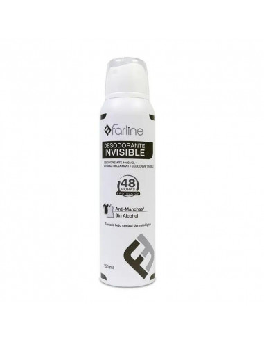 Farline Desodorante Spray Invisible, 150 ml