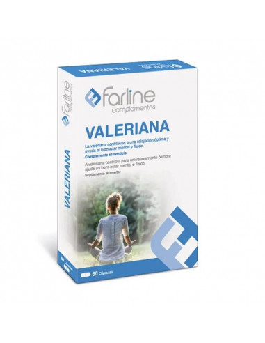 Farline Valeriana, 60 cápsulas