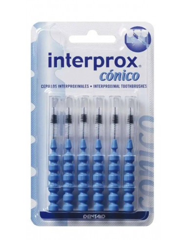 Interprox Cepillo Dental Interproximal Cónico 6 unidades