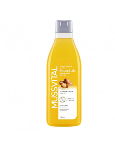 Mussvital Essentials Gel de Baño con Aceite de Argan 750 ml