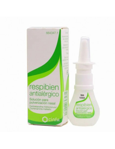 Respibien Antialérgico Pulverización Nasal 15 ml